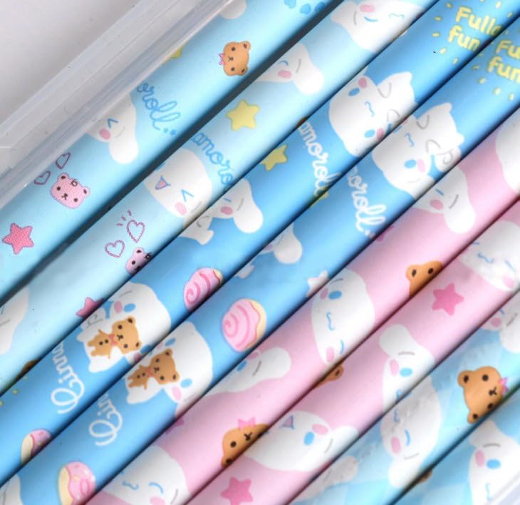Set de 8 Lápices Florian Cute Kawaii Kitty Friends miniatura 5