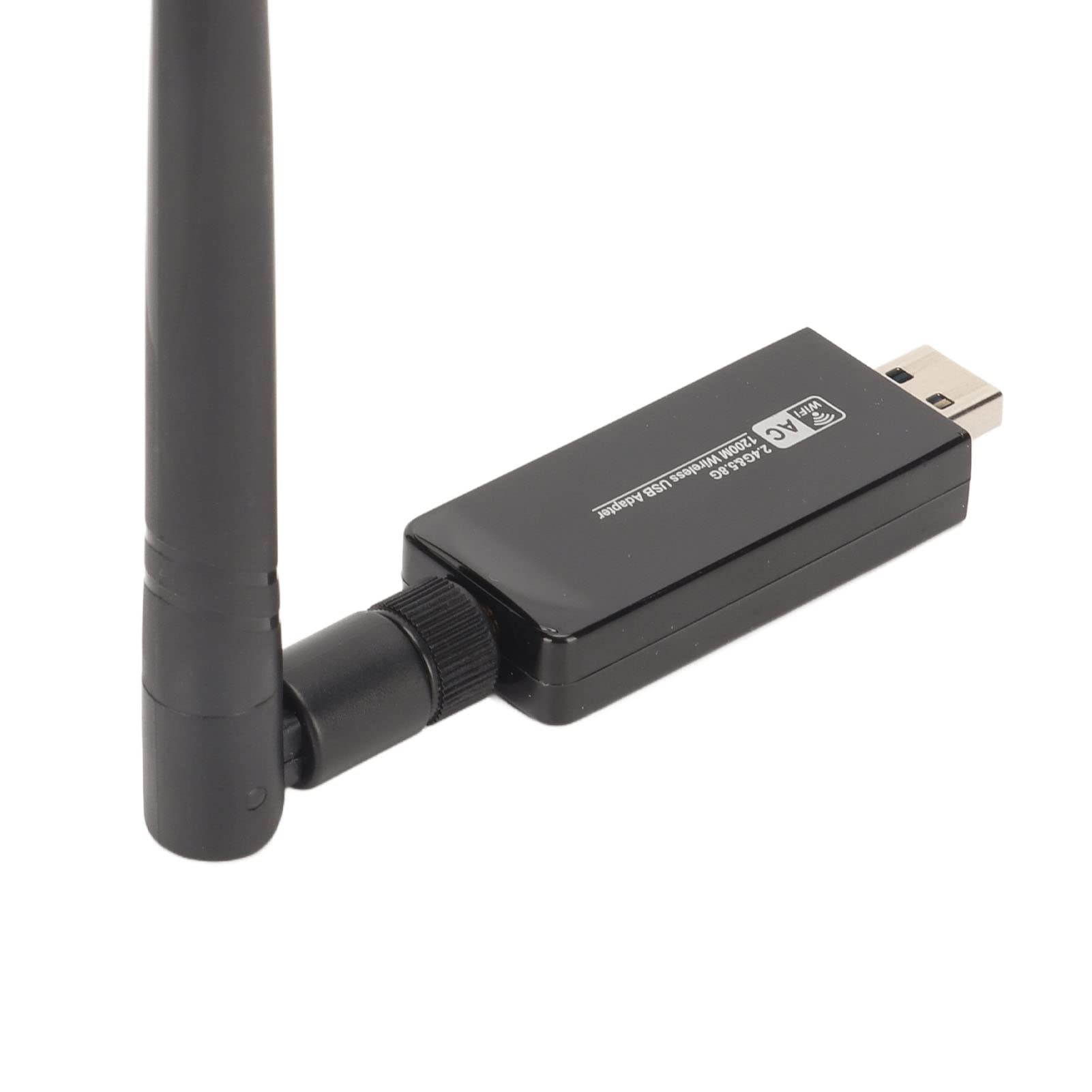 Antenna WIFI PC, Adattatore Wireless USB RTL8812AU 1200M Dual Band USB 3.0 Interfaccia Scheda WIFI per PC Desktop, Supporti per Android, per Linux, per XP, per