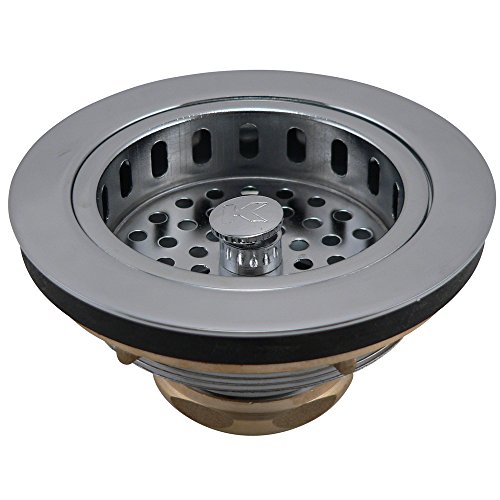 Colador de Latón Plumb Pak Modelo 1438PC en Cromo