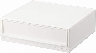 Amazon.co.jp : 無印良品 ポリプロピレンケース引出式・横ワイド・浅型