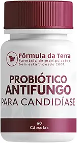Probiótico Feminino para Candidíase 60 Cápsulas