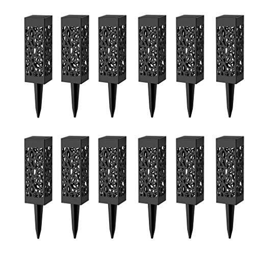 Preisvergleich Produktbild JKRTR Möbeldekoration 2019Solar-LED-Landschaftsbeleuchtung Gartendekorationsleuchte(Gelb,12pc,11...