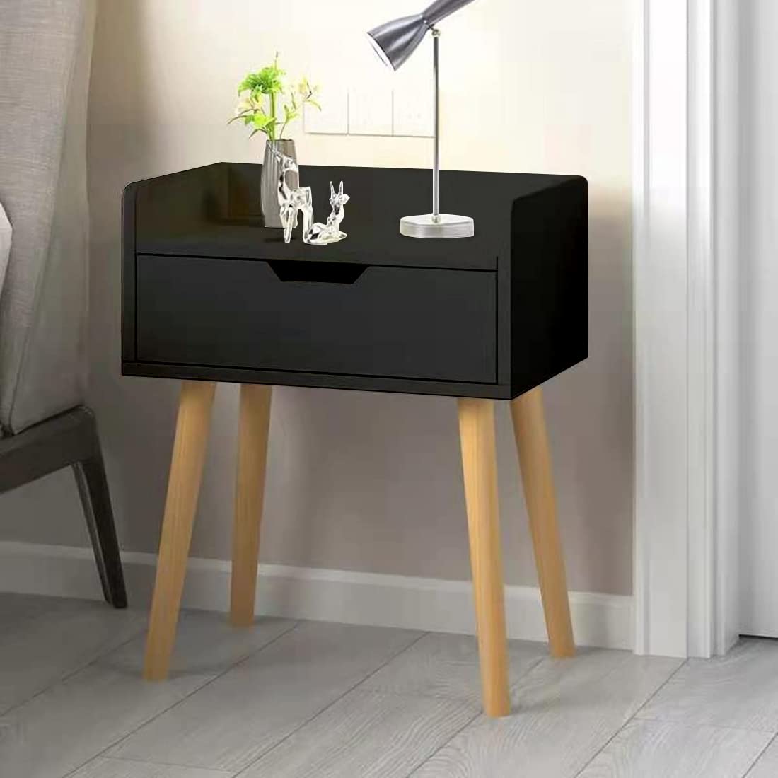 See full amazon price history chart for Online Decor Shoppee Bedside Table with Drawer & Starage Nightstand, Side Table for Living Room, Bedroom, Drawing Room, Etc. (Grey White) (Black 2) Online Decor Shoppee Bedside Table with Drawer & Starage Nightstand, Side Table for Living Room, Bedroom, Drawing Room, Etc. (Grey White) (Black 2) (B0B45YF4ZR) Amazon Price History, Amazon Price Tracker