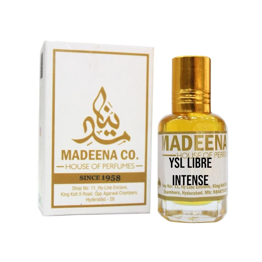 MADEENA CO. YSL LIBRE INTENSE Real & Natural Attar; Best Fragrance For Men and Women; Long Lasting Attar. (12ML)