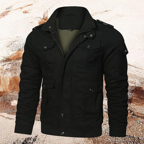 Chaqueta militar de senderismo para hombre, ideal para tus escapadas de fin de semana en la montaña 4