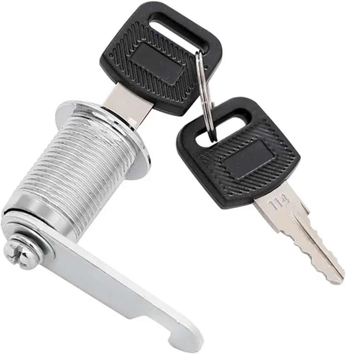 Cerradura De Cilindro Universal Safe CAM 16/20/25/30mm con Llaves Cerraduras De Lengüeta Cajón De Archivador De Buzón, 30mm