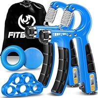 FUNFLEX Handtrainer Set - Verstellbarer Griffkraft Trainer 5-60kg Mit Zähler