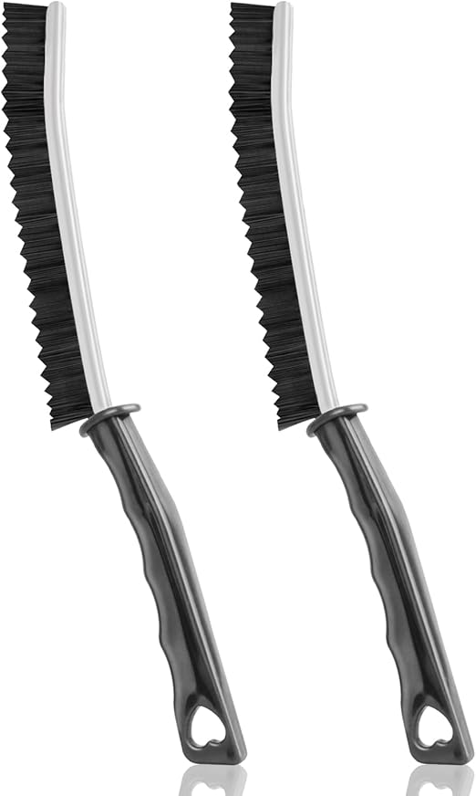 Crevice Cleaning Brush Crevice Cleaning Tool, Hand-held Gap Cleaning Brush, Crevice Cleaning Tool, Small Crevice Cleaning Brush for Kitchen Bathroom Tiles Window Track Cleaning Brush
