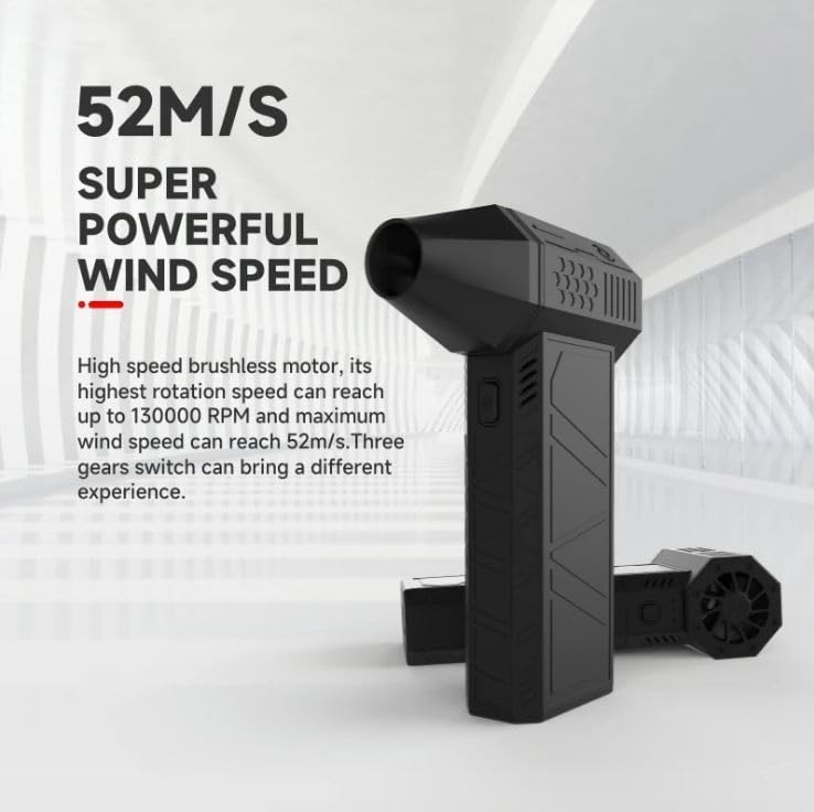 Amazon.co.jp: エアダスター 電動ターボジェットファン 超強力52m/s Amazon.co.jp: エアダスター 電動ターボジェットファン 超強力52m/s