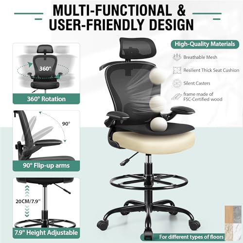 Athope Office Drafting Chair thumb #7