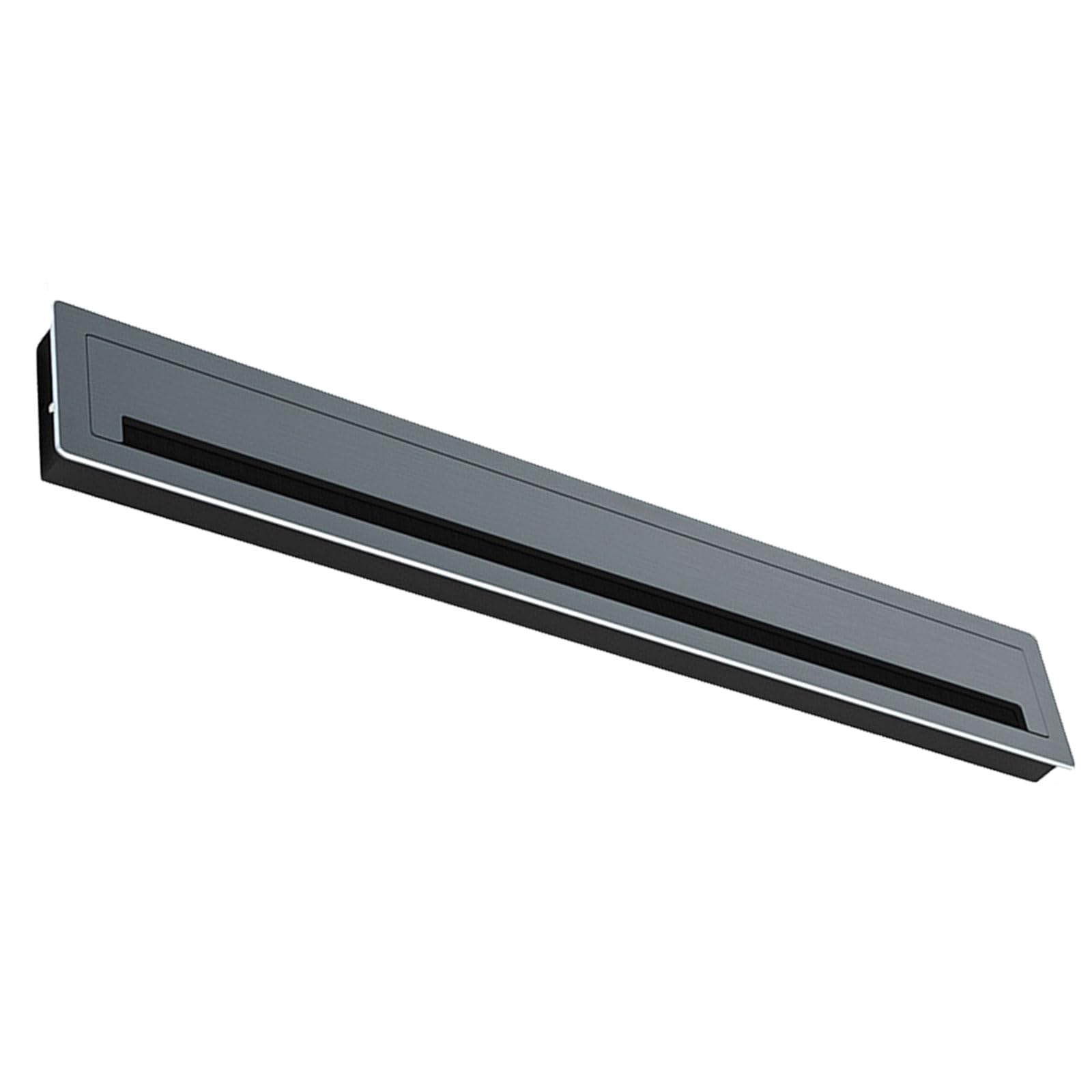 Buffering Metal Desk Grommet with Brush Cable Hole Cable Management Grommets Multiple for Organized Workspaces