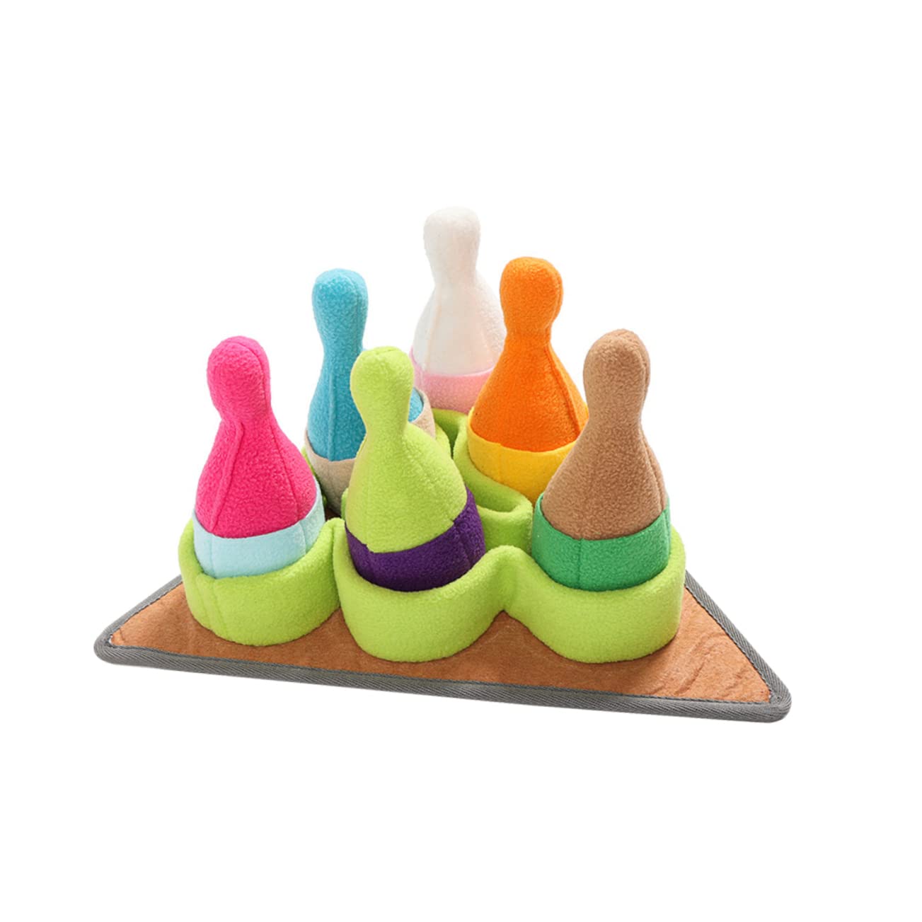 Hemoton Dog Sniffle Pad for Puppies Interactive Chewing Plaything Squeaky Cushion for Foraging Training Sensory Mat for Dog Fun and Exercise