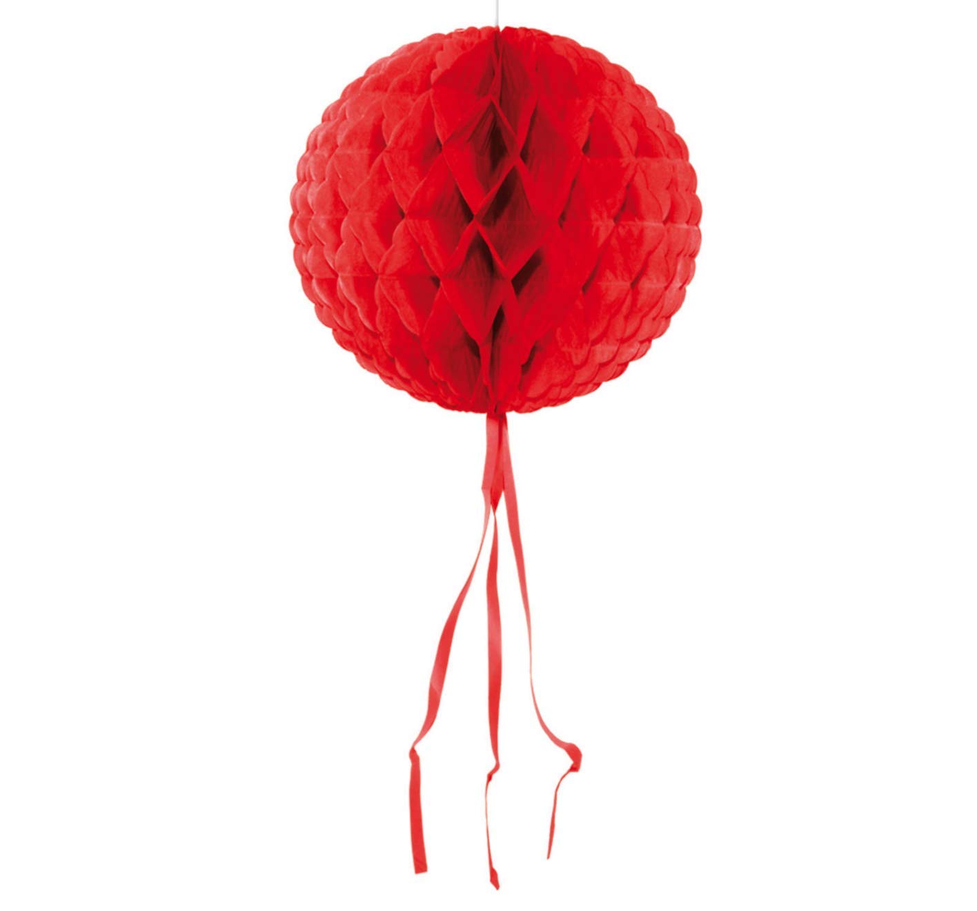 Creative Folat - Ball Honeycomb - 30 cm - Red