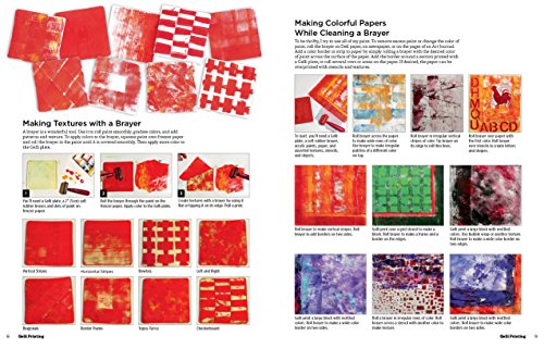 Gelli Printing: Printing Without a Press on Paper