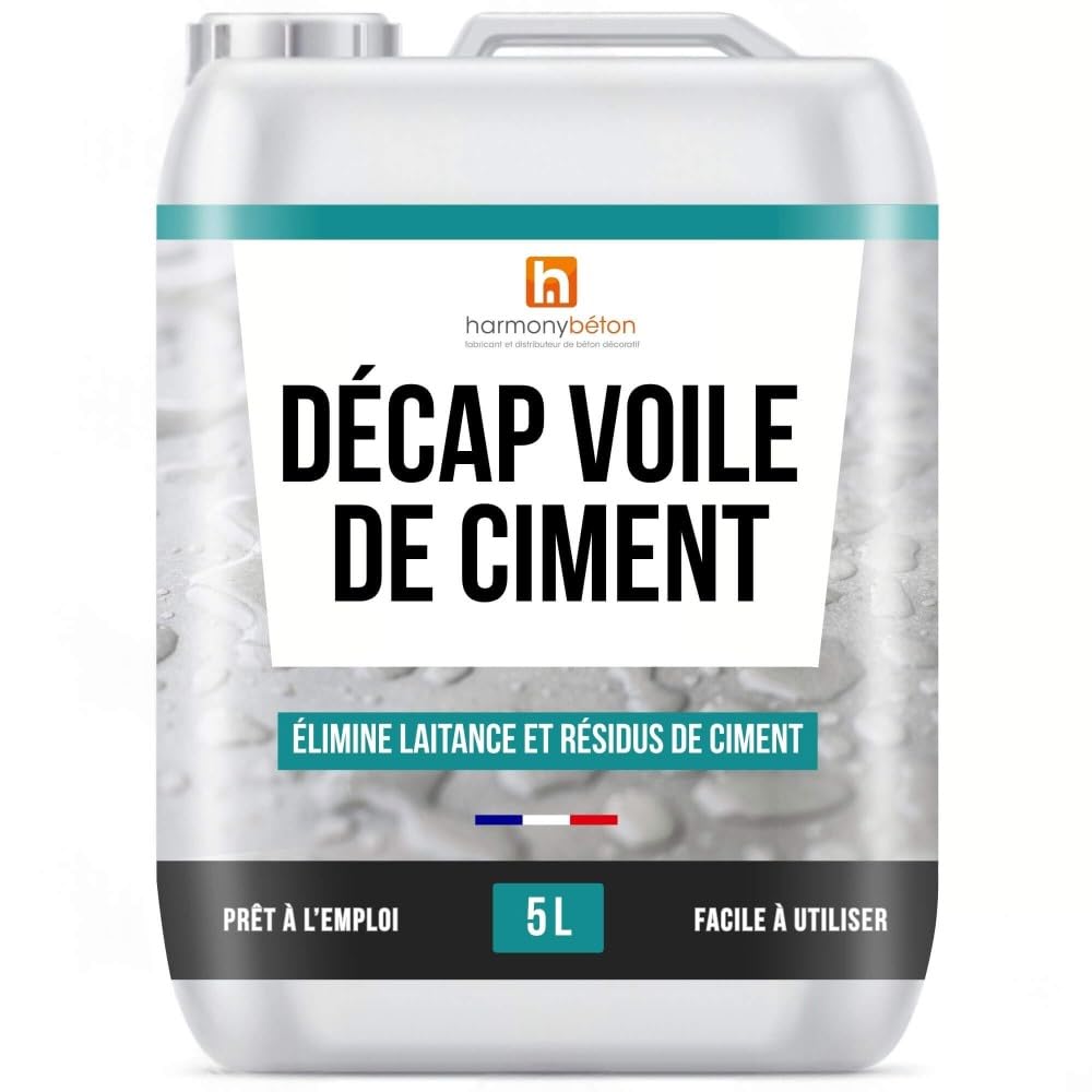 Décapant voile Ciment - 5 L - Harmony Béton