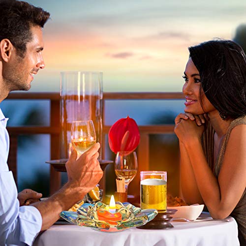 Palksky Lotus Tealight Candles Holders Resin Mold, Flower Candlestick Epoxy Casting Silicone Molds for DIY Jewelry Box, Trinket Container, Candy Box Home Table Decoration3