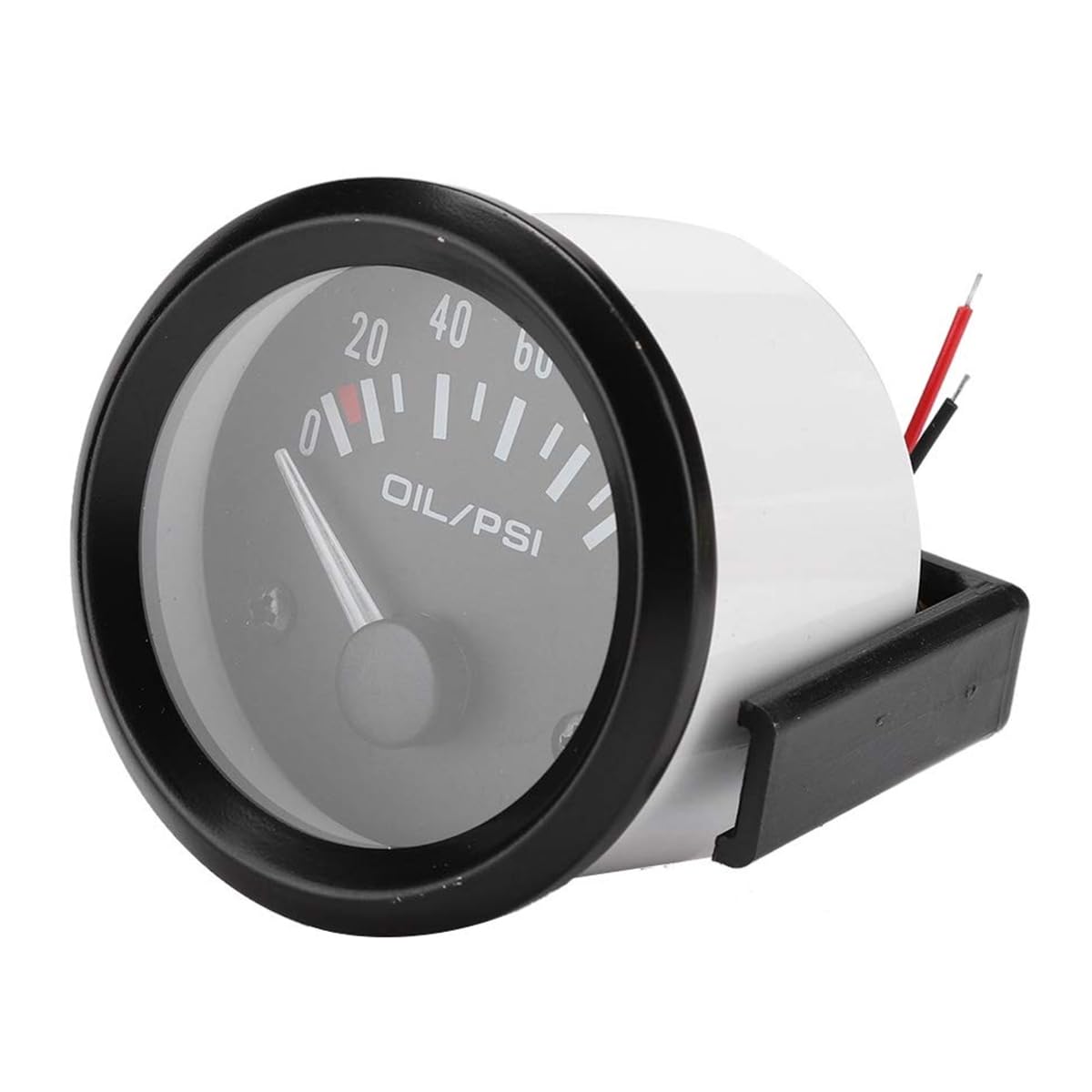 Indicateur de pression d'huile électronique, manomètre automobile universel 2" 52 mm avec capteur de pression d'huile