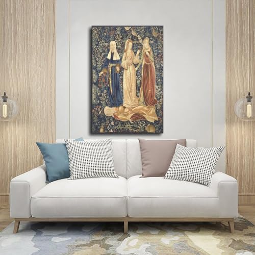 Impression sur toile Memento Mori - Décoration murale Le Triomphe de la Mort avec cadre - 5