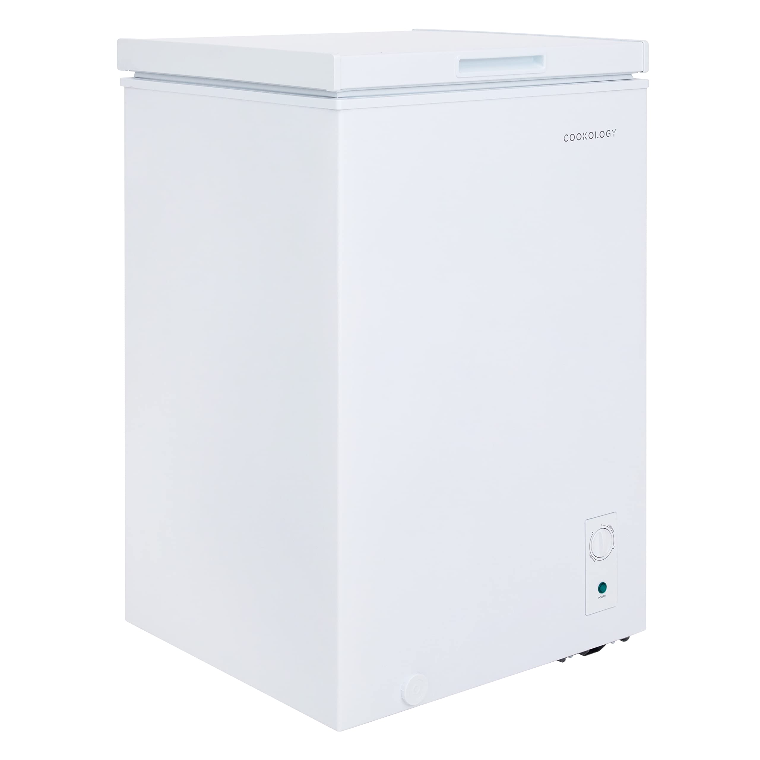 Buy Cookology Freestanding Chest Freezer for Outbuildings, Garages and Sheds (99 Litre, White