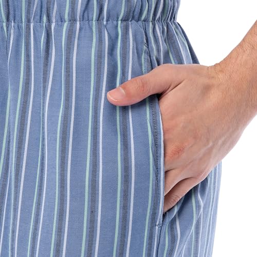 Van Heusen Men's Poly-rayon Yarn-dye Woven Sleep Pajama Pant4