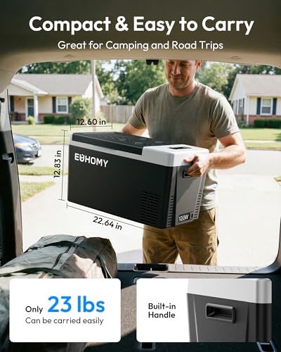 Portable Solar Camping Refrigerator