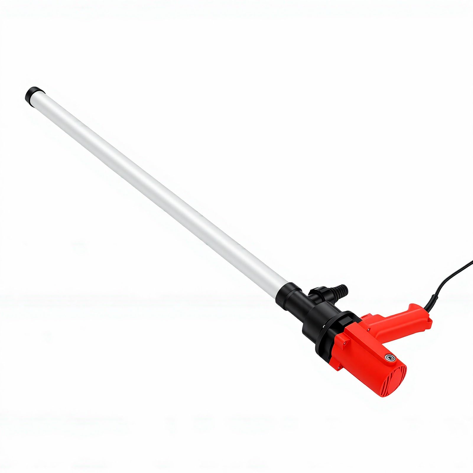 XUMIUZIY Bomba de Transferencia de Aceite Eléctrica Ajustable |Bomba de Fluido Portátil de 6 Engranajes para Agua, Lubricante, Líquido de Baja Viscosidad (Enchufe europeo 220V)