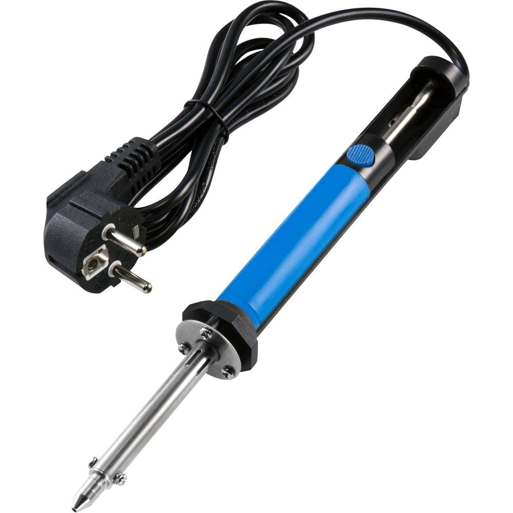 Basetech LWK-211 - Saldatore 230 V 40 W, forma a matita 450 °C (max) con pompa di aspirazione e punta saldante