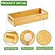 VITVITI Bambus Toilettenpapierhalter Klopapierhalter Holz Toilettenpapier Klopapier Aufbewahrung Bamboo Toilet Roll Holder Badezimmer Küche Aufbewahrung Organizer Toilet Paper Holder Bamboo Storage