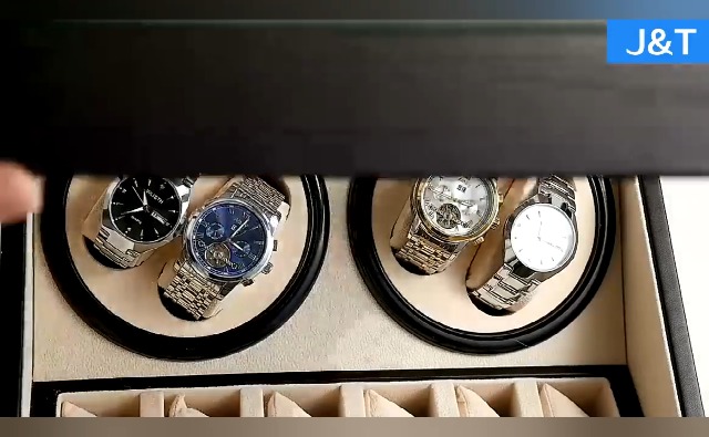 Amazon.com: J&T Technology Automatic Watch Winder for 4 Watch