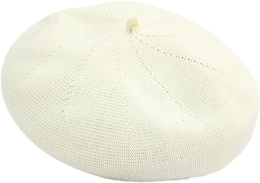 JSEIAJB Painter Hat Solid Vintage Cap Beret Cap Women Girl Cap(E)