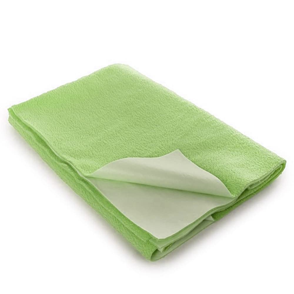 Wakefit Dry Sheet for New Born Baby | Waterproof Sheet for Toddler | Anti-Piling Fleece Extra Absorbent Quick Dry Sheet | Adult Bed Protector | X-Large (200x140 Cms) | Pista Green - Set of 1