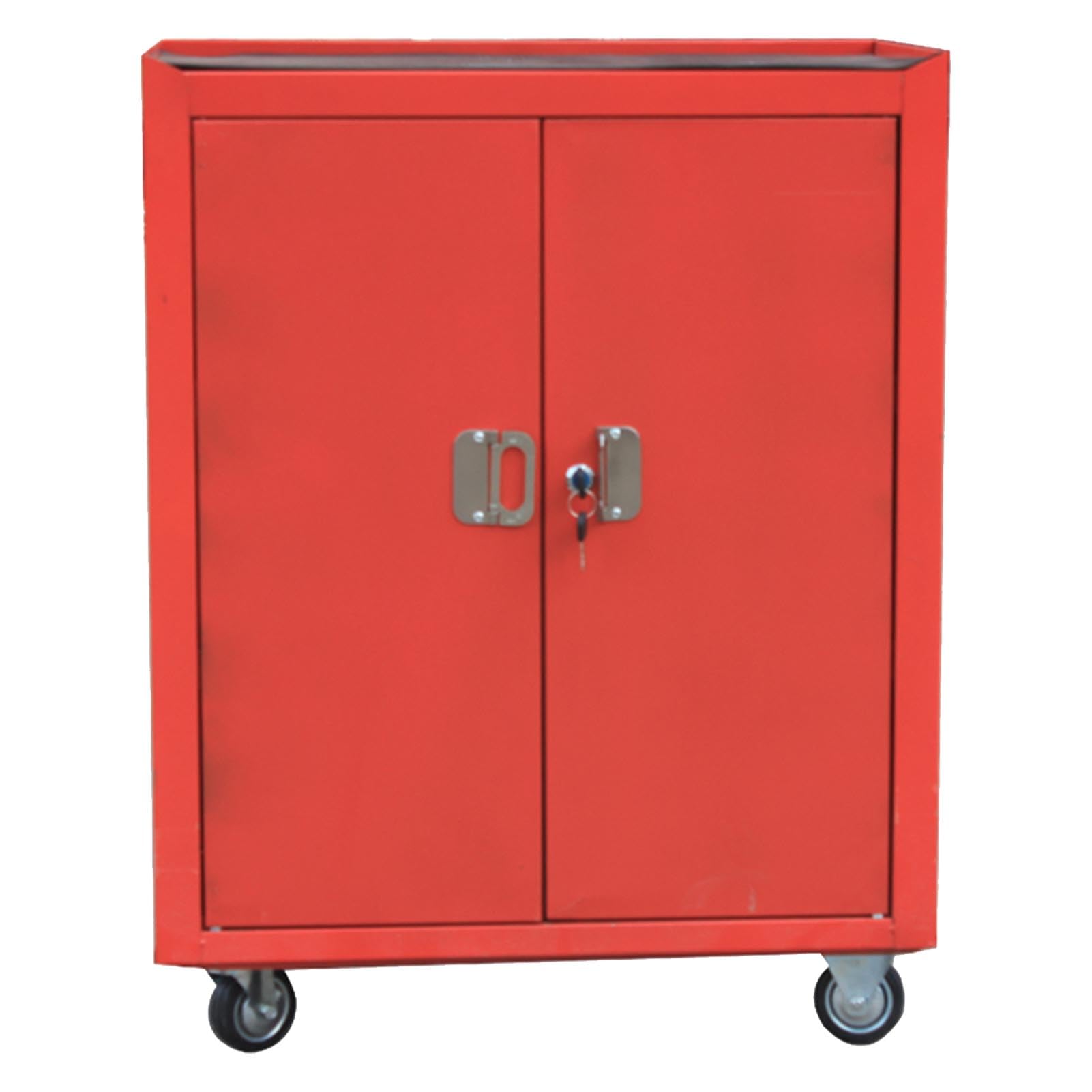 Yosoo Health Gear Cassetta Portautensili con Rotelle, Armadio Portautensili in Lamiera Zincata con Cassetti Multistrato, Cassetta Compatta con Ruote per Officina, Garage, Riparazione, Organizer per
