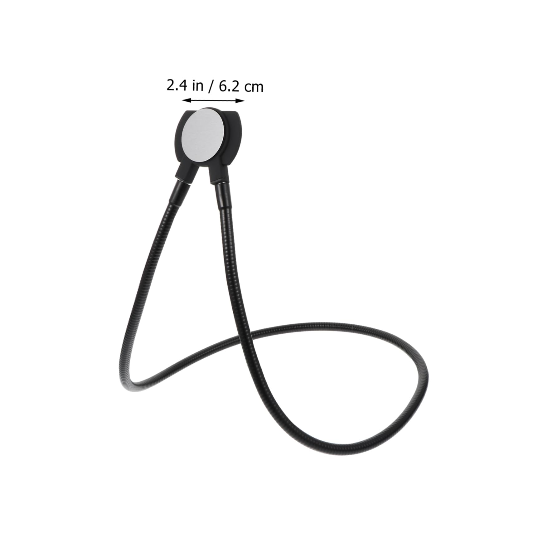 Veemoon Supporto Telefono Magnetico Collo Rotante Gradi Metallo Antiscivolo per Cellulare Supporto Auto Tavolo Vita Guida Visualizzazione Comoda
