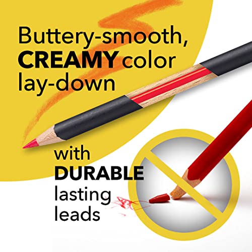Castle Art Supplies CAS-72CPZ 72 Colored Pencils Zipper-Case Set thumb #2