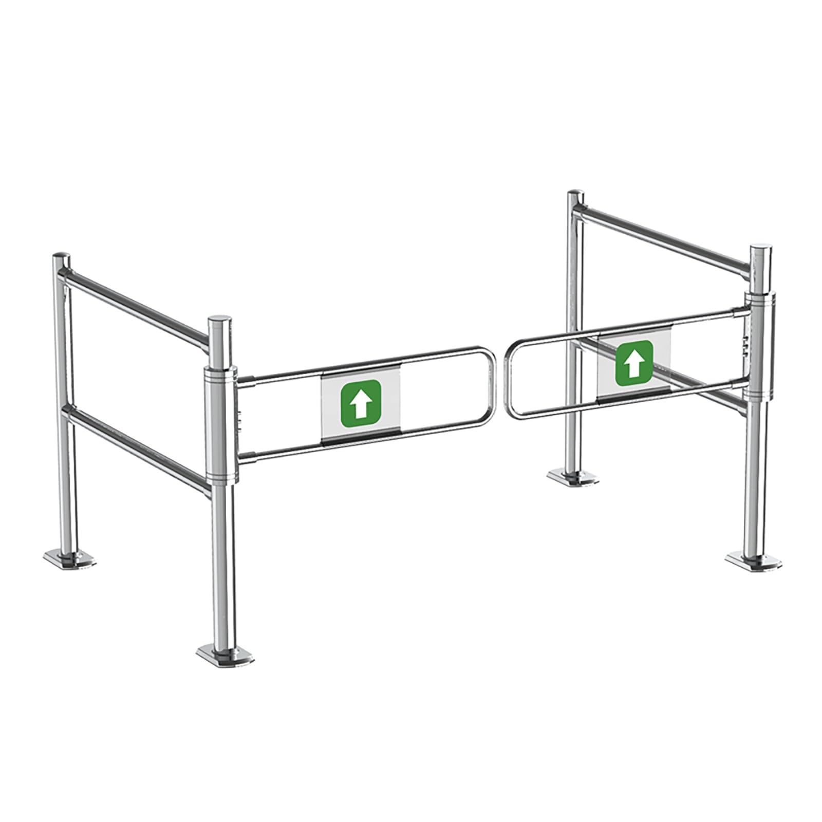 Aioneer Automatic Swing Gate With Spring Closure For Safety And Access Control-130 x 100 cm/51.2