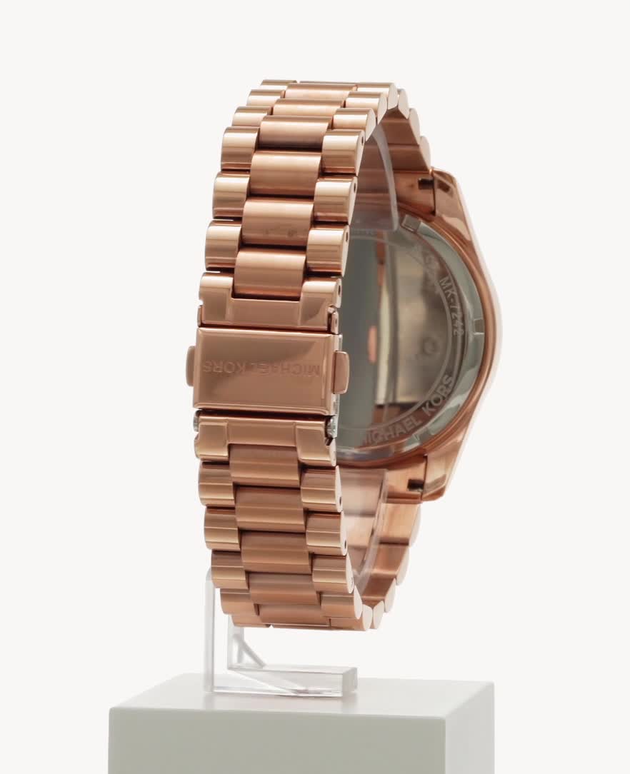 Michael Kors Damen Quartz Armbanduhr, 38.00mm GehäusegröÃŸe mit 