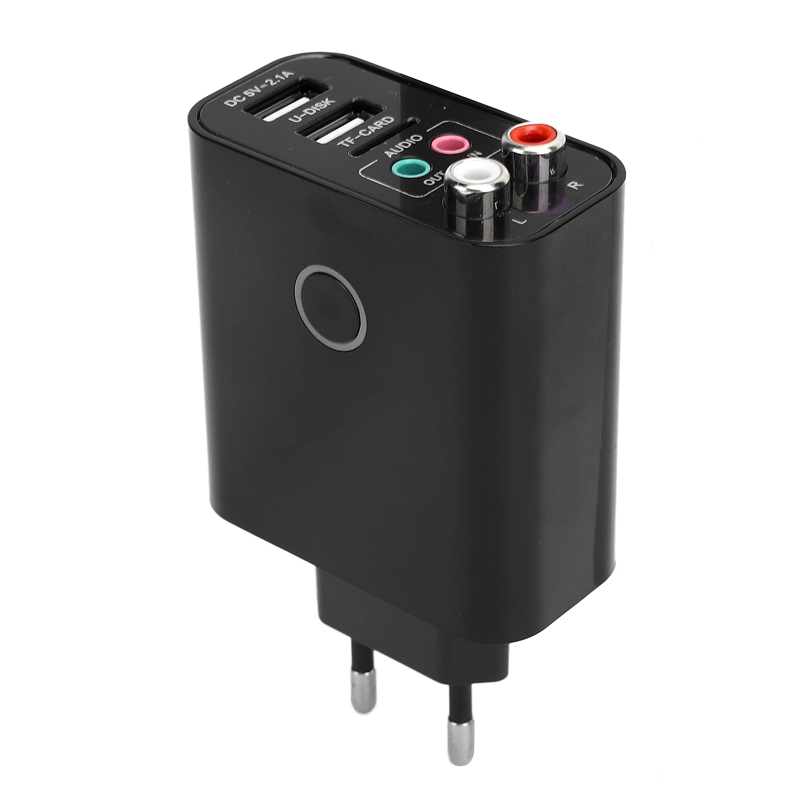 Akozon 2 in 1, eine App -Steuerung 110 240 V 5.0 Empfänger Sender Wireless (Fernbedienungsversion EU-Stecker)