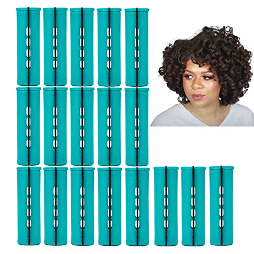 Bigodini per capelli lunghi, 18 pezzi, extra