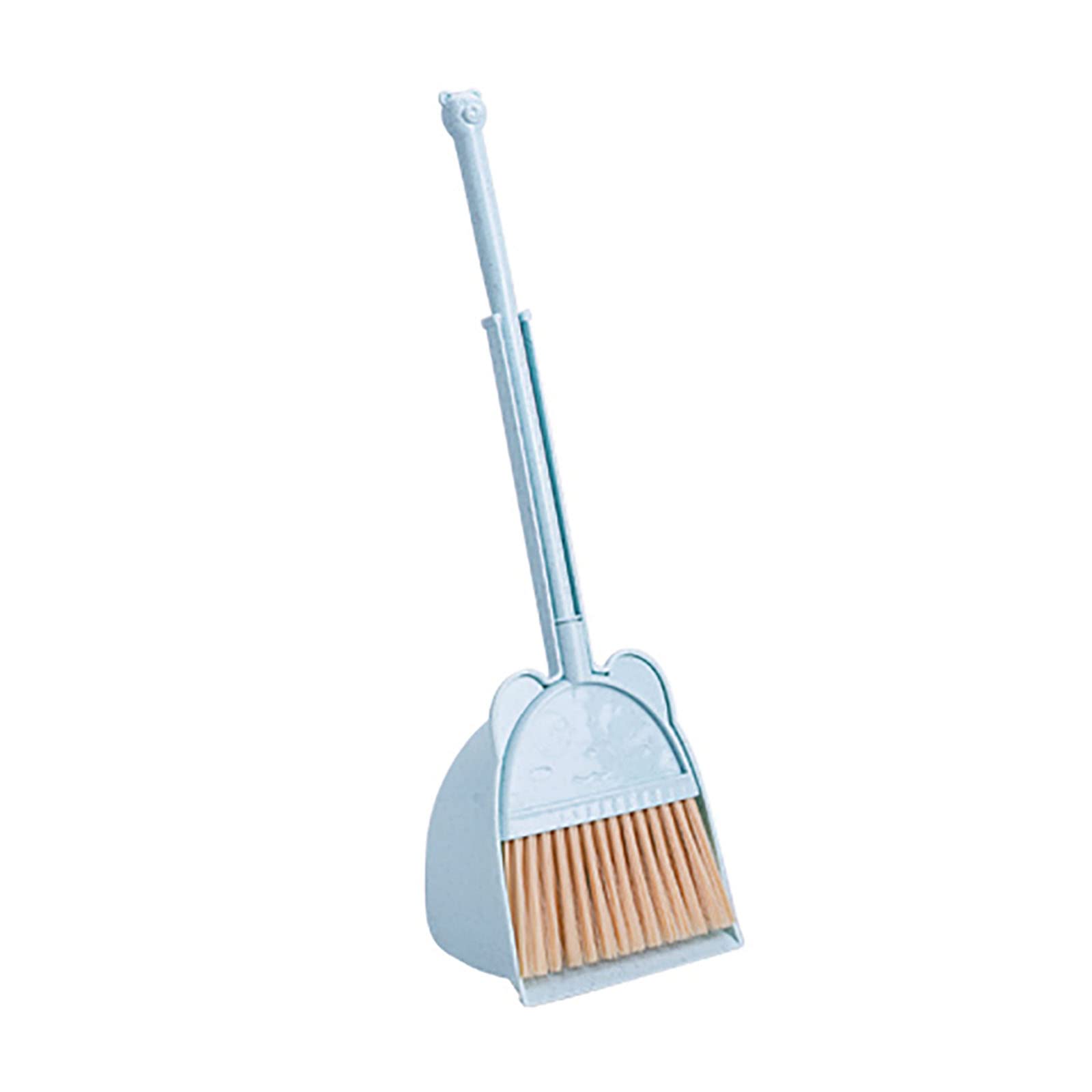 Kalttoy Broom Cleaning Brush with Dustpan for Kids Little Housekeeping Helper Set 2Pieces Small Broom and Dustpan Set