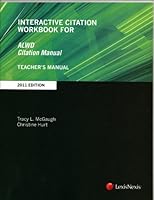 Interactive Citation Workbook for ALWD Citation Manual 0820554197 Book Cover