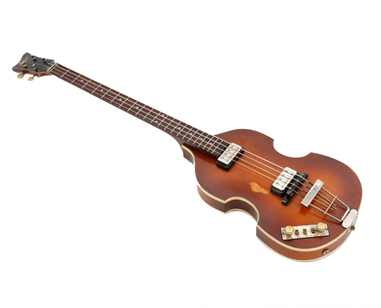 Hofner Violin Bass 1963 Relic Left Handed w/Case - Sunburst