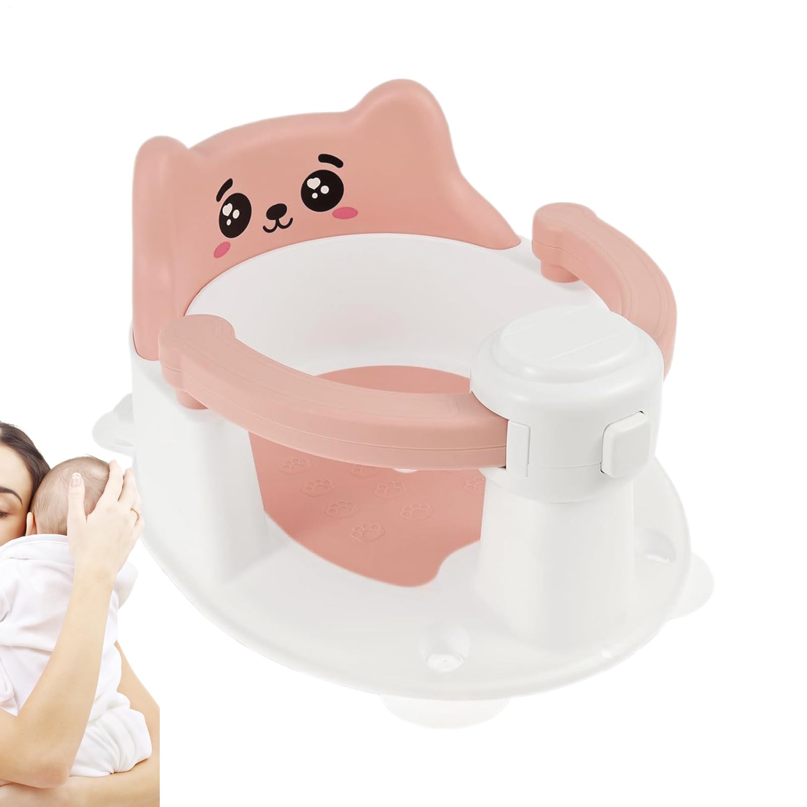 Asiento Baño Infantil Ventosas Imprescindibles 6-24 Meses Bebés