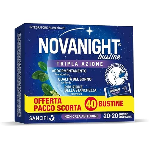 Novanight Tripla Azione Bustine, Magnesio,...