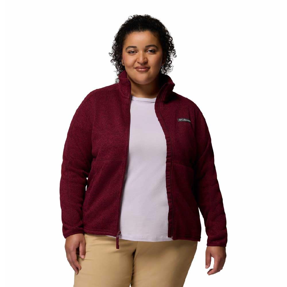 Columbia Chaqueta de Forro Polar con Cremallera Completa para Mujer