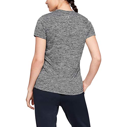 Image of Under Armour Womens Tech V-Neck Twist Short-Sleeve T-Shirt