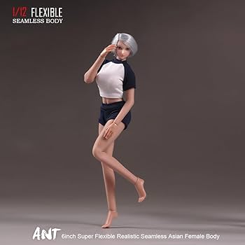 Amazon.com: 1/12 Scale Female Body, 6 inches Super Flexible