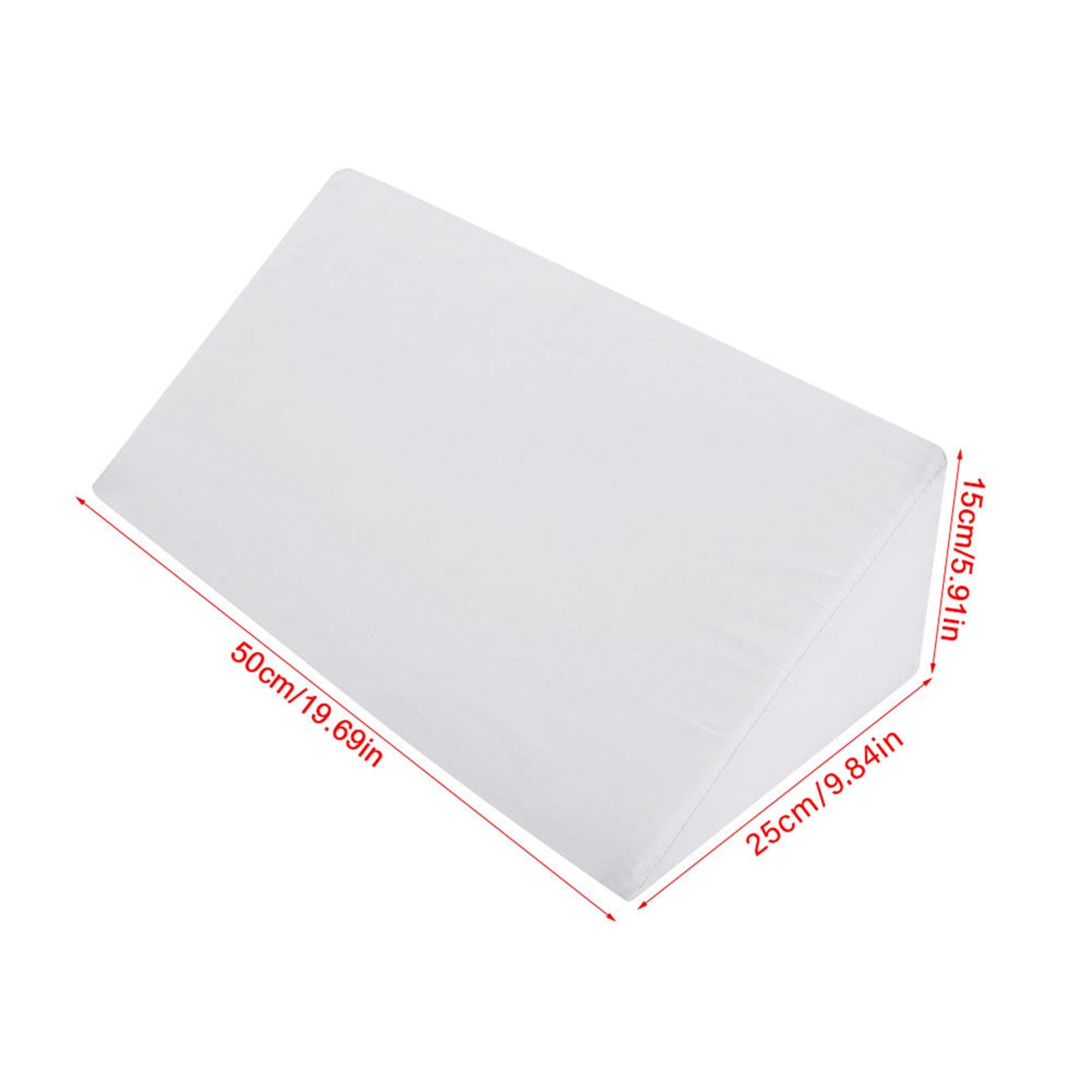 mingzhe Cómodo Cojín de Espuma, Almohada de Apoyo Lumbar para Elevación Piernas para Aliviar el Dolor, Ayuda Dormir con Diseño Ergonómico