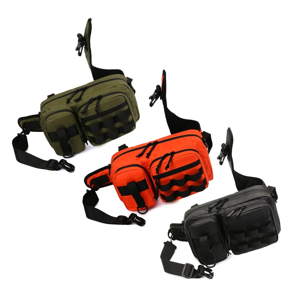 Torby crossbody torba na przynęty wodoodporna duża pojemność sprzęt wędkarski torby na talię