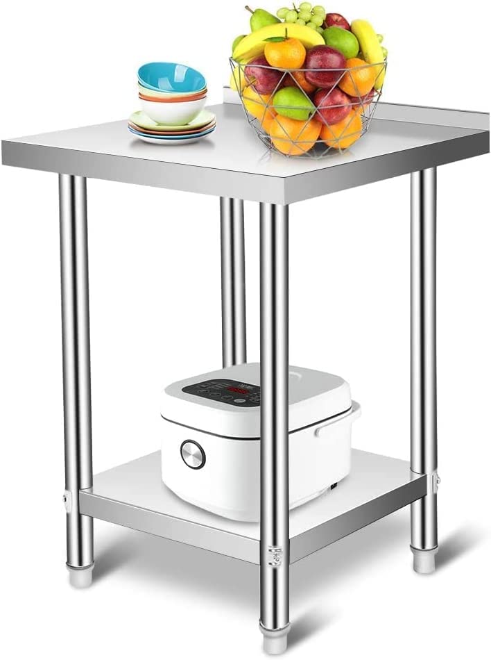 Gastro-Inox werktafel van roestvrij staal 1000x600x880mm Gastro-Inox werktafel van roestvrij staal 1000x600x880mm