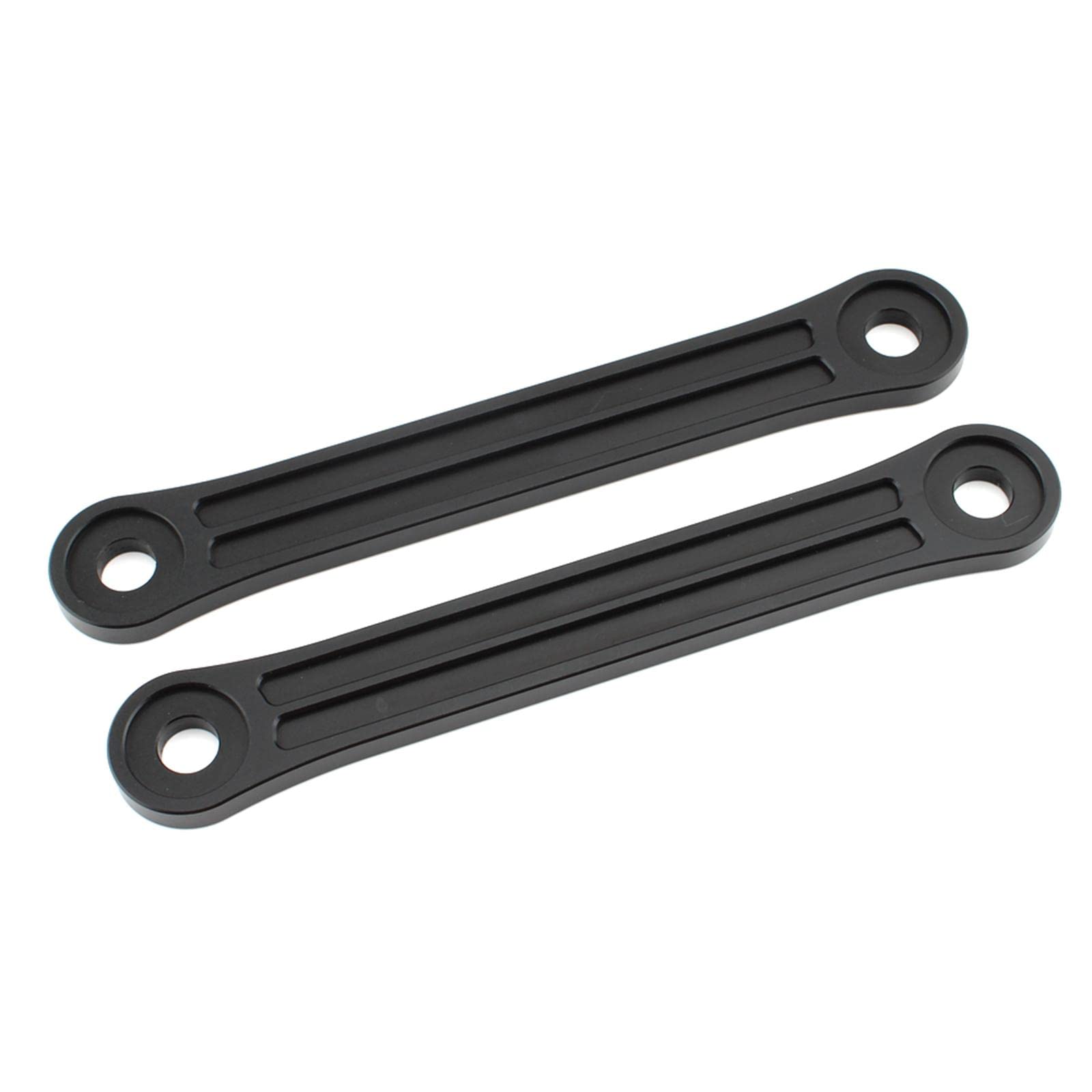 Kit De Descenso Kit de Enlaces de Descenso para Motocicleta de 2 Piezas | Piezas de repuesto de suspensión Kits de enlace de alta caída negros